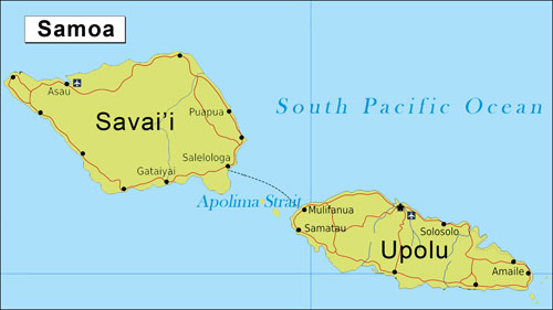Samoa 薩摩亞